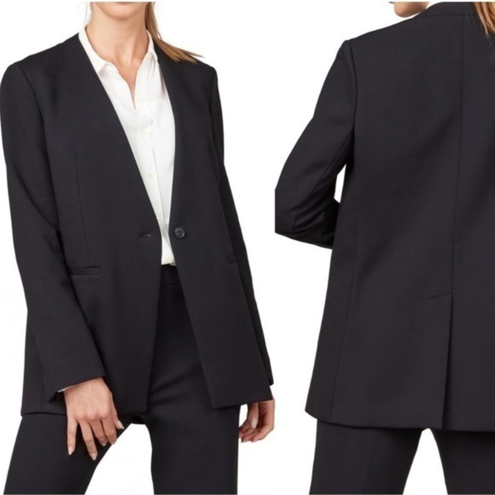 Spanx Collarless Oversized Pointe Knit Blazer